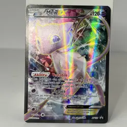 Pokemon Mew EX Black Star Promo Full Art Holo Card #XY126 Near Mint Condition - Image 1