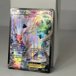 Pokemon Mew EX Black Star Promo Full Art Holo Card #XY126 Near Mint Condition - Image 2