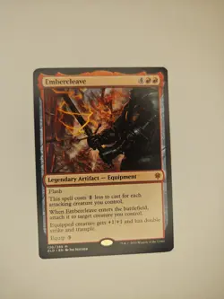 Embercleave Throne of Eldraine Magic: The Gathering Card - Image 1