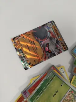 Pokemon Card Bundle with Tin and Annihilape EX Holo Card Official Cards Donated - Image 3