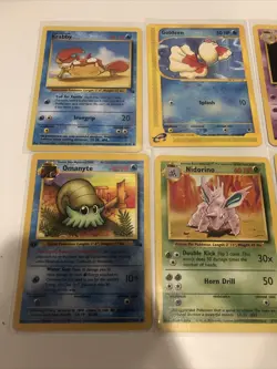 Vintage Pokemon Card Lot 1999 - Various Pokemon Lot Of 6 LP To NM Free Ship - Image 2