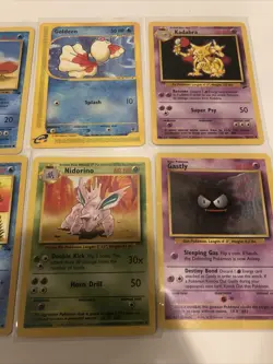 Vintage Pokemon Card Lot 1999 - Various Pokemon Lot Of 6 LP To NM Free Ship - Image 3