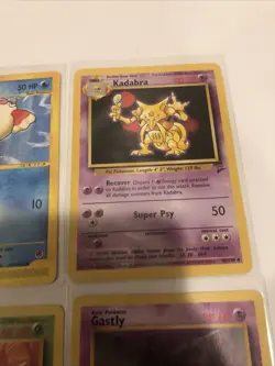 Vintage Pokemon Card Lot 1999 - Various Pokemon Lot Of 6 LP To NM Free Ship - Image 4
