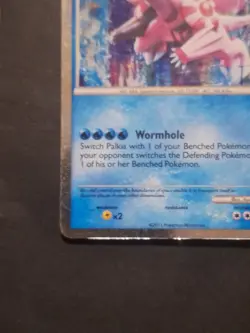 Pokemon Palkia SL8 Holo Secret Rare Shiny Shining Card Call of Legends Series - Image 3