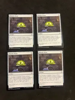 x4 Witch's Oven [Throne of Eldraine] 4x Magic MTG Cards NM - Image 1