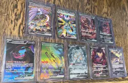 Pokemon Card Bundle S&V+S&S Era - 9 SAR's - Image 2
