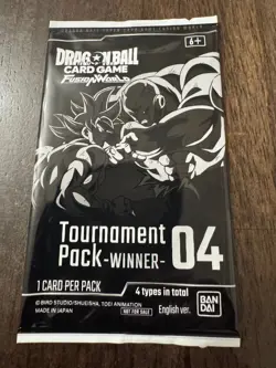 Dragon Ball Super TCG Card Fusion World Tournament Pack Winner 04 English Sealed - Image 1