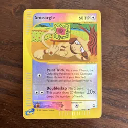 Smeargle 109/147 Reverse Holo Foil E Reader Series Pokemon Aquapolis Card DMG - Image 1