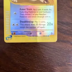 Smeargle 109/147 Reverse Holo Foil E Reader Series Pokemon Aquapolis Card DMG - Image 2