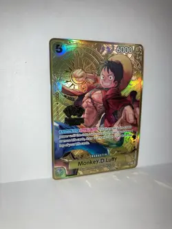 One Piece Card Monkey D. Luffy ST13-015 2nd anniversary ENG Inglese Near Mint NM - Image 1