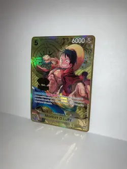 One Piece Card Monkey D. Luffy ST13-015 2nd anniversary ENG Inglese Near Mint NM - Image 2