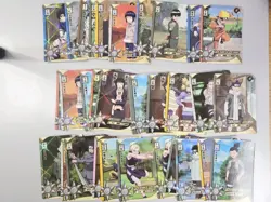 Naruto trading card lot (90+ cards) - Image 1