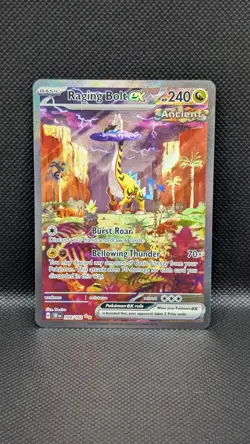 Pokemon TCG: Raging Bolt ex - 208/162 - Temporal Forces NM - Image 1
