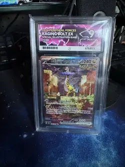 Pokemon TCG Raging Bolt EX 208/162 Temporal Forces NM Condition Ace 9 - Image 1
