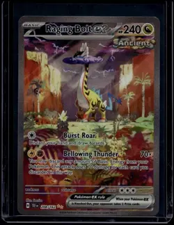 Pokemon TCG Raging Bolt ex 208/162 Temporal Forces Special Rare NM - Image 1