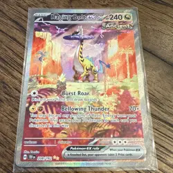 Pokemon TCG - Raging Bolt ex 208/162 SV05 Temporal Forces Holo SIR | NM - Image 1