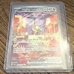 Pokemon TCG - Raging Bolt ex 208/162 SV05 Temporal Forces Holo SIR | NM - Image 2