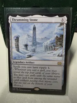 THRUMMING STONE # 315 (NM) Double Masters 2022 2X2 Magic MTG LC1 - Image 1