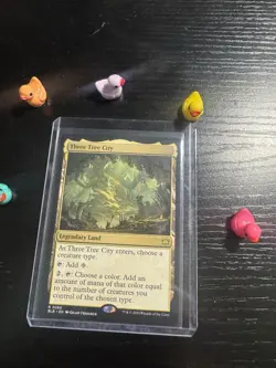 Three Tree City, Bloomburrow, Near Mint x 1 MTG - Image 1