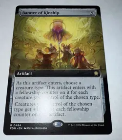 Banner of Kinship (Extended Art) Foundations MAGIC THE GATHERING - Image 1