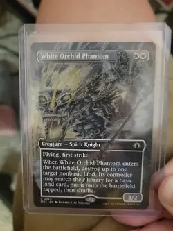 MTG White Orchid Phantom (Borderless) - MH3 - Mint/Near Mint - Image 1