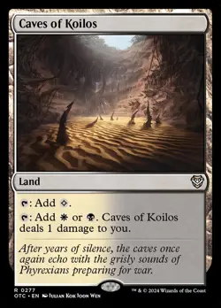 MTG Caves of Koilos ** Outlaws of Thunder Junction Commander ** English (NM) - Image 1
