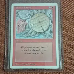 Magic: The Gathering Wheel of Fortune Sorcery Regular Red Revised Daniel Gelon - Image 1