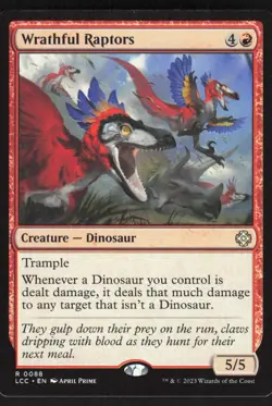 MTG - Wrathful Raptors - Lost Caverns of Ixalan - Image 1