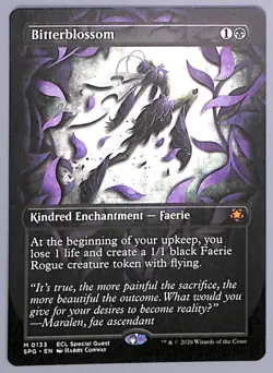 Bitterblossom - Borderless - 133 - Special Guests (SPG) (ECL) MTG - Image 1