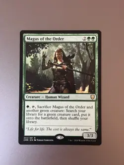 Magus of the Order - Commander Legends **NM** MTG (242) Green - Image 1
