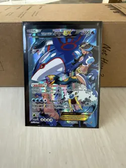 Team Aqua's Kyogre EX Double Crisis 6/34 Ultra Rare Pokemon Card - LP - Image 1