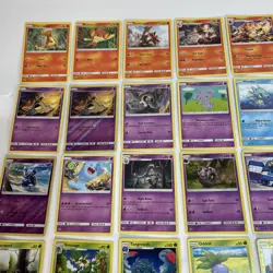 109 X Burning Shadows Pokemon Cards Bundle Rare Common Uncommon No Duplicates - Image 2