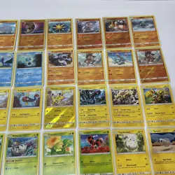 109 X Burning Shadows Pokemon Cards Bundle Rare Common Uncommon No Duplicates - Image 5