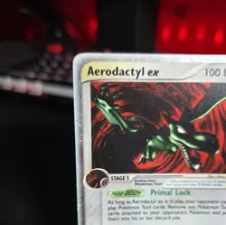 Aerodactyl EX 94/100 Sandstorm Holo Pokemon LP - SEE PICS Read Description - Image 2