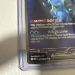 Pokemon Blastoise ex 200/165 Scarlet & Violet 151 Full Art Holo SIR - Image 3
