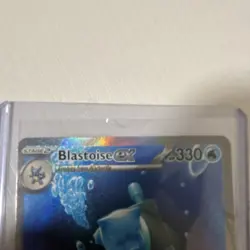 Pokemon Blastoise ex 200/165 Scarlet & Violet 151 Full Art Holo SIR - Image 4