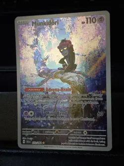 Pokemon TCG Munkidori Rare Shrouded Fable SFA EN 072/064 EXCELLENT - Image 2