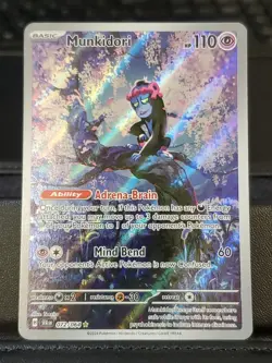 Pokemon TCG Munkidori Rare Shrouded Fable SFA EN 072/064 EXCELLENT - Image 3
