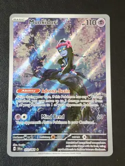 Pokemon TCG Munkidori Rare Shrouded Fable SFA EN 072/064 EXCELLENT - Image 5