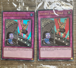 Yugioh Double Trap Hole - LART-EN067 - Ultra Rare - Limited Edition Sealed - Image 1