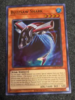 Buzzsaw Shark OP26-EN007 OTS Tournament Pack 26 Unlimited Super Rare Near Mint - Image 1