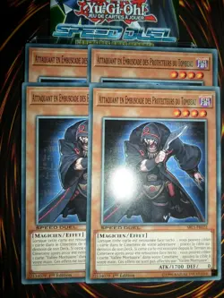 YU-GI-OH! ATTAQUANT EN EMBUSCADE DES PROTECTEURS DU TOMBEAU (LOT 4) SBLS-FR022 - Image 1