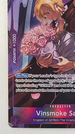 Vinsmoke Sanji OP10-063 TR TREASURE RARE One Piece Legacy Of The Master Bandai - Image 3