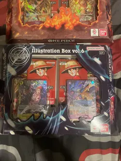 One Piece TCG Illustration Box Vol 5 and Vol 6 Lot - Factory Sealed - Image 3