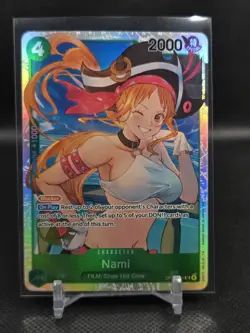 Nami OP14-031 (SR) The Azure Sea’s Seven One Piece TCG English NM - Image 1