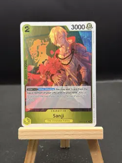 One Piece TCG OP03-102 Sanji Rare English NM - Image 1