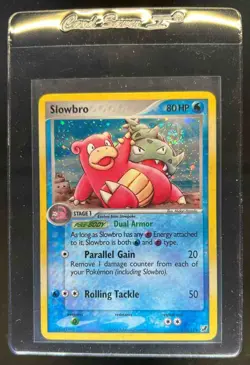 2005 Pokemon EX Unseen Forces Slowbro Holo #13/115 - Image 1