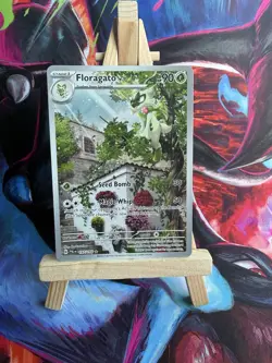 Floragato Scarlet & Violet Paldea Evolved Holo Illustration Card 197/193 - Image 1