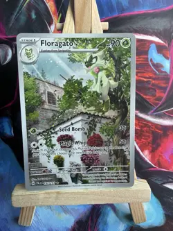 Floragato Scarlet & Violet Paldea Evolved Holo Illustration Card 197/193 - Image 2