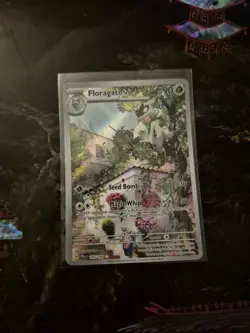 Floragato Scarlet & Violet Paldea Evolved Holo Illustration Card 197/193 - Image 1